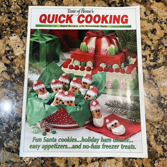 Lot Of Taste Of Homes Quick Cooking Back Issues Recipes Magazines 2003 set Of 6 - Picture 12 of 13